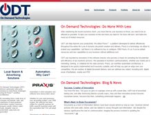 Tablet Screenshot of odtinc.com